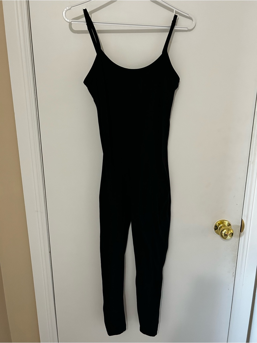 TNA Fitted Spaghetti Strap Jumpsuit/Bodysuit